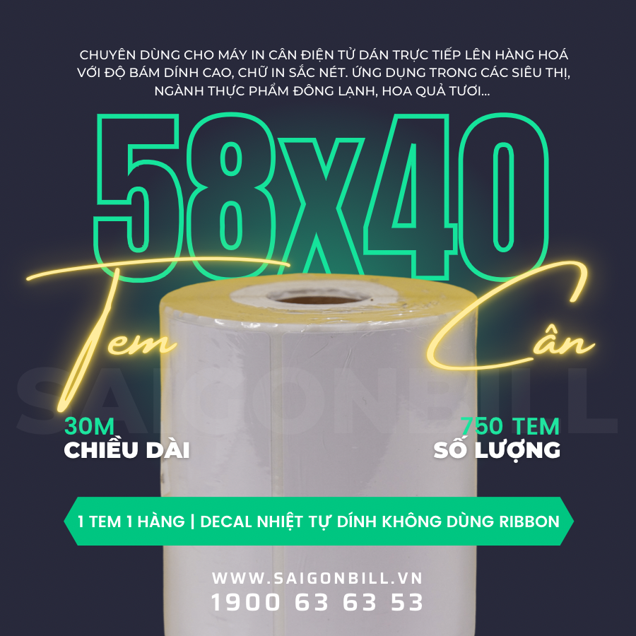 TEM CÂN ĐIỆN TỬ *58x40*